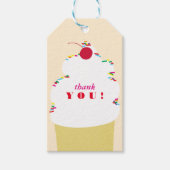 Schreeuw om ijs cadeaulabel (Voorkant)