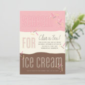 Schreeuw om ijs kaart (Staand voorkant)