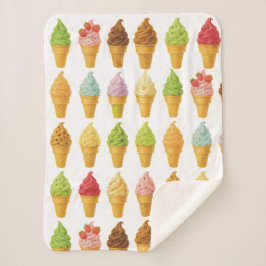 Schreeuw om ijs sherpa deken