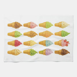 Schreeuw om ijs theedoek