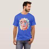 Schreeuw om wat retro t-shirt (Voorkant volledig)