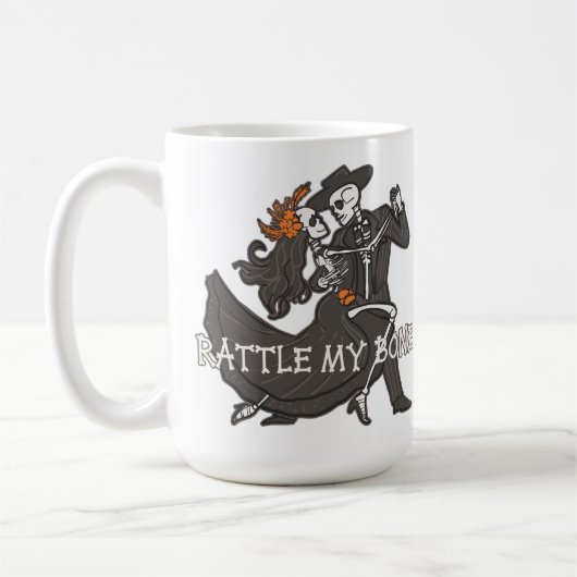 Schreeuw tegen mijn Botten Koffiemok (Links)