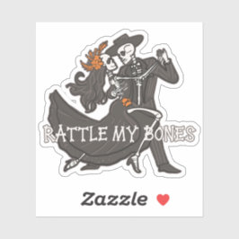 Schreeuw tegen mijn Botten Sticker