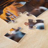 Schreeuw thema figuur puzzel (Zijkant)