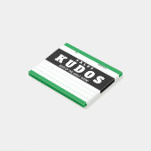 Schreeuw uit Kudos verkoop geweldige werk erkennin Post-it® Notes (Schuin)