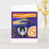 Schreeuw van Sheba, Parodie Art Kaart (Gele Bloem)