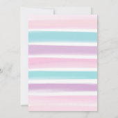 Schreeuw Vier Ice Cream Meisje 4e Verjaardag Kaart (Achterkant)