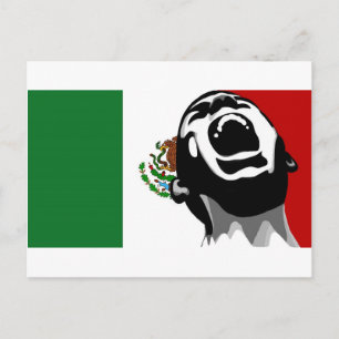 Schreeuw voor Mexico Briefkaart