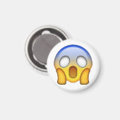 Schreeuwen - Emoji Magneet (Voorkant / Achterkant)