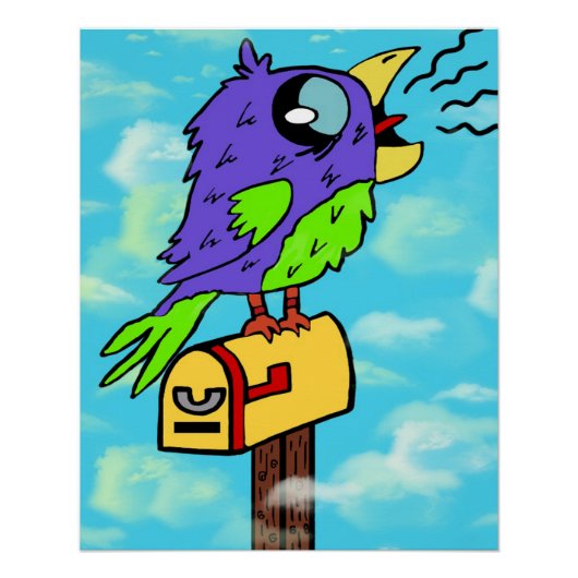 schreeuwen perfect poster (Voorkant)