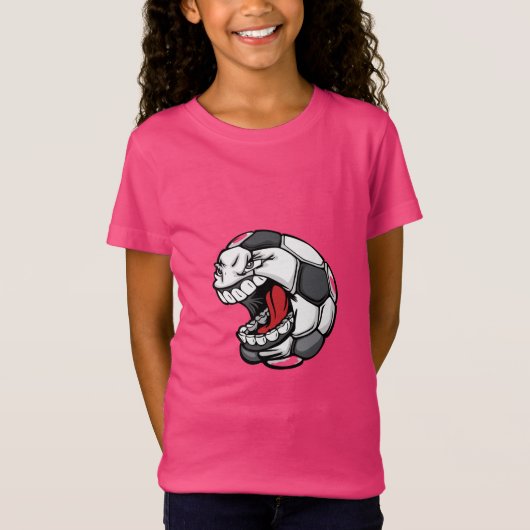 Schreeuwend Football T-shirt (Voorkant)