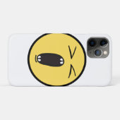 Schreeuwend gezicht op de luidspreker. Case-Mate iPhone case (Achterkant (horizontaal))