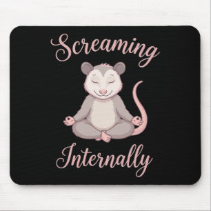 Schreeuwend Intern Grappig Mediterend Yoga Opossum Muismat