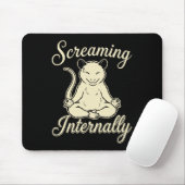 Schreeuwend Intern Grappig Mediterend Yoga Opossum Muismat (Met muis)