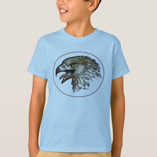 Schreeuwende adelaar t-shirt (Voorkant)