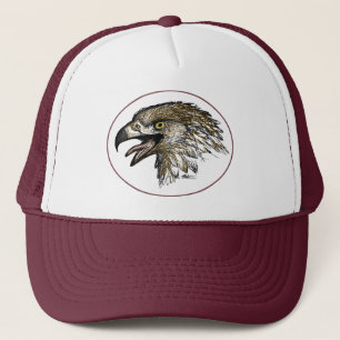 Schreeuwende adelaar trucker pet