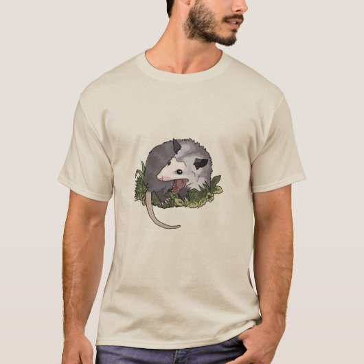 Schreeuwende buidelrat, Grappig dier T-shirt (Voorkant)