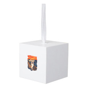 Schreeuwende Chihuahua-hond Schreeuwbrug_1 Decoratie