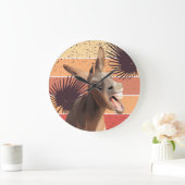 Schreeuwende ezel wandklok (Huis)