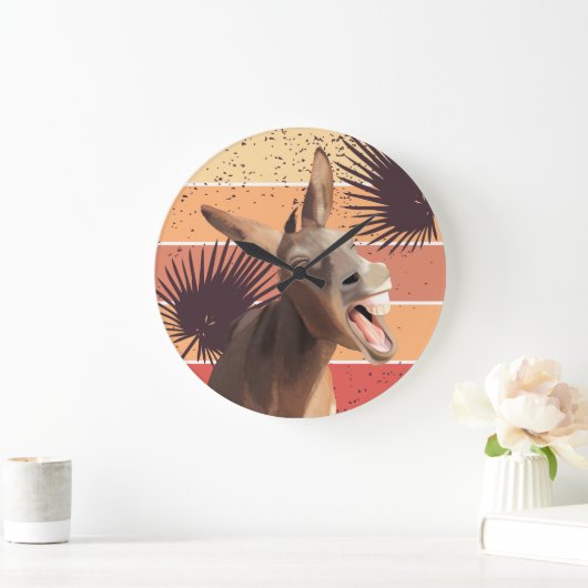 Schreeuwende ezel wandklok (Huis)