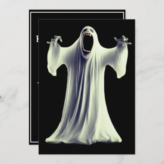 Schreeuwende geest kaart (Voorkant / Achterkant)