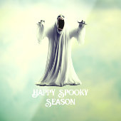 Schreeuwende geest raamsticker (Vel 3)