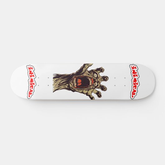Schreeuwende hand persoonlijk skateboard (Horizontaal)