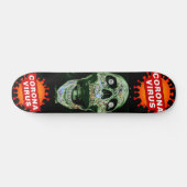 Schreeuwende Schedel Skateboard (Horizontaal)