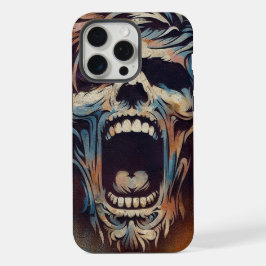 Schreeuwende Zombie iPhone 15 Pro Max Case