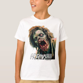 Schreeuwende Zombie T-shirt