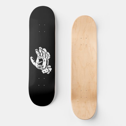 Schreeuwhandschoen skateboard (Voorkant)