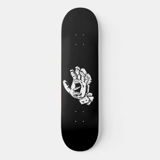Schreeuwhandschoen skateboard (Voorkant)
