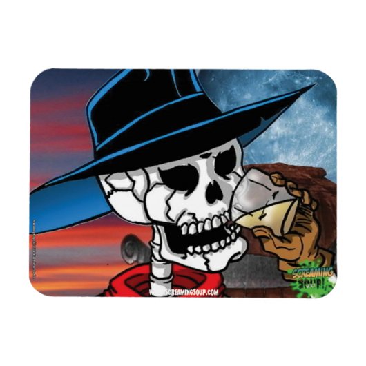 SCHREEUWSOEP! Deadwest Drink magneet (Horizontaal)