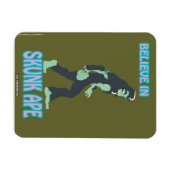 SCHREEUWSOEP! Geloof in Skunk Ape Magnet Magneet (Horizontaal)