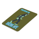 SCHREEUWSOEP! Geloof in Skunk Ape Magnet Magneet (Linkerzijde)
