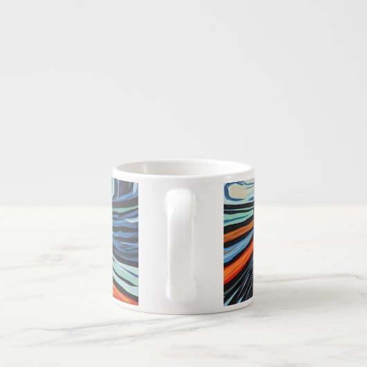 Schreeuwstijl Espresso Kop (Achterkant)