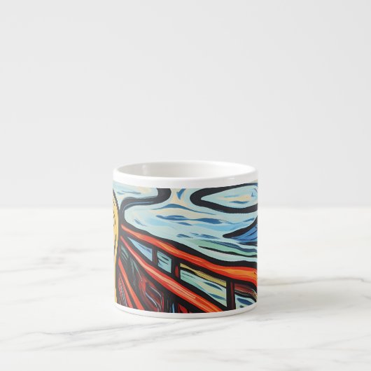 Schreeuwstijl Espresso Kop (Voorkant)