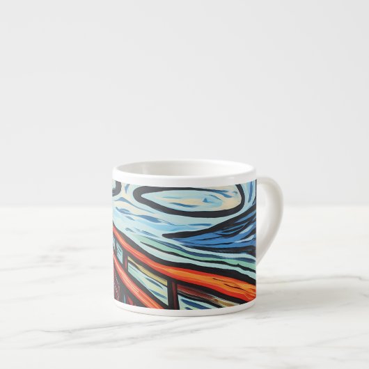 Schreeuwstijl Espresso Kop (Voorkant rechts)