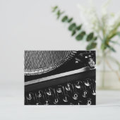 Schreibmaschine Briefkaart (Staand voorkant)