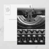 Schreibmaschine Briefkaart (Voorkant / Achterkant)