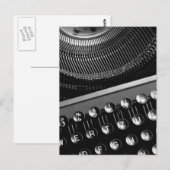 Schreibmaschine Briefkaart (Voorkant / Achterkant)