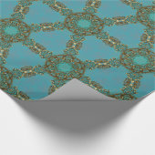 Schreierphaele Glossy Barok Elegantie Cadeaupapier (Hoek)