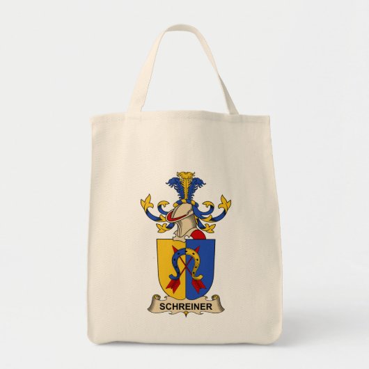 Schreiner Family Crest Tote Bag (Voorkant)