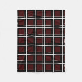 Schreiner University Tartan Fleece Deken