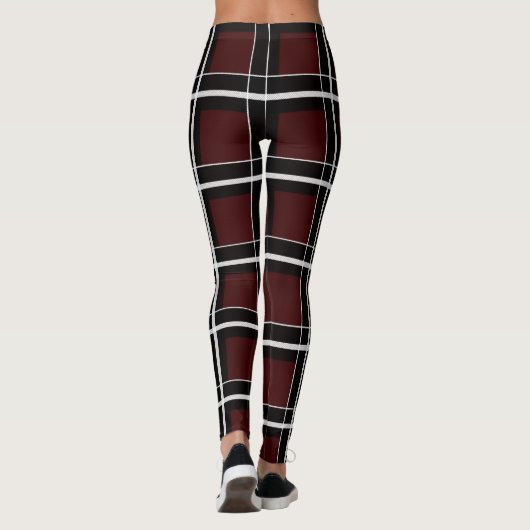 Schreiner University Tartan Leggings (Achterkant)