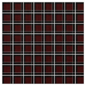 Schreiner University Tartan Stof (Close Up)