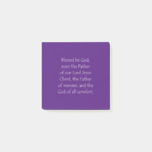 Schrift 2 Corinthians 1 3 Post-it® Notes