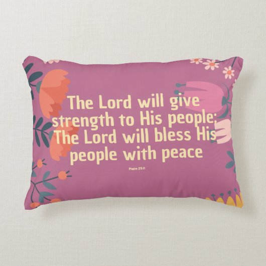 Schrift accent kussen (Voorkant)