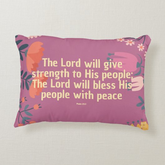 Schrift accent kussen (Achterkant)