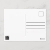 Schrift begroeting post Kaart zijn genade (Achterkant)
